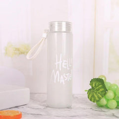 Hello Master Glass Water Bottle 900 ML