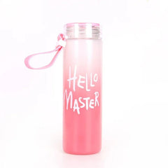 Hello Master Glass Water Bottle 900 ML